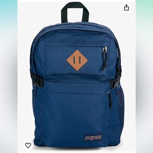 JanSport Main Campus Backpack - NAVY or BLACK - NEW WITH TAGS - Picture 1 of 6